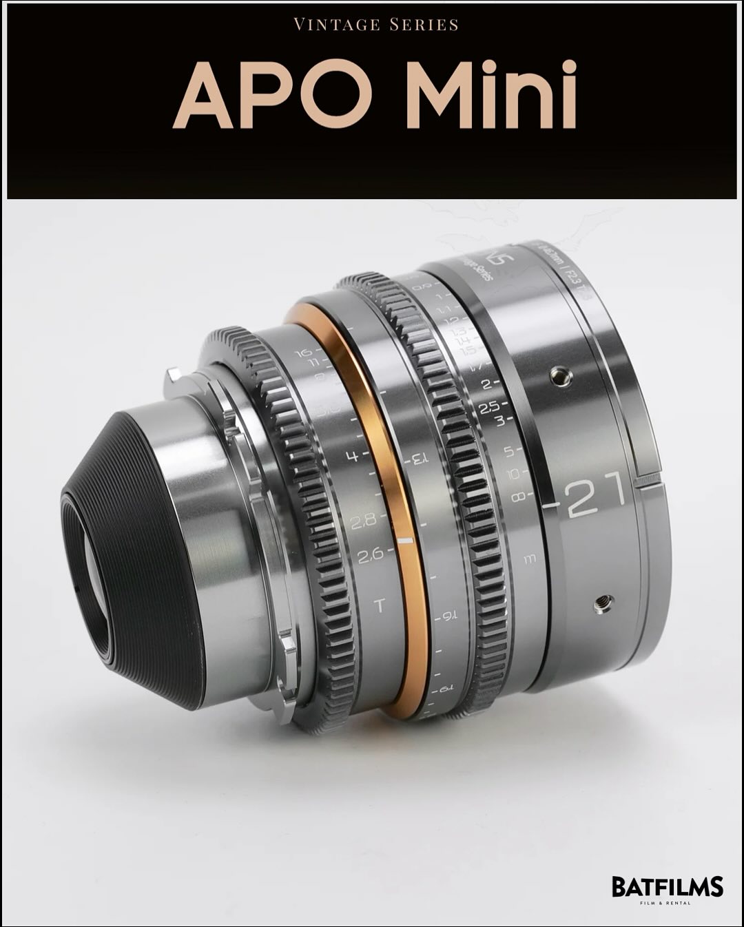 DuLens Apo Mini Prime cinema lens