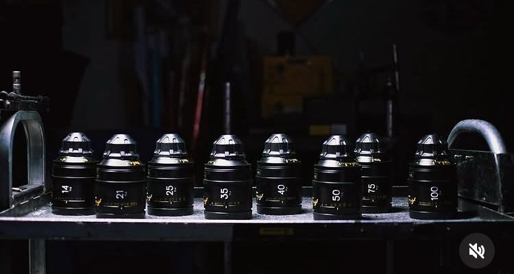 Set of cinema lenses