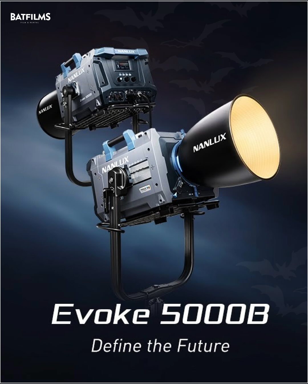 Nanlux Evoke 5000B LED lights