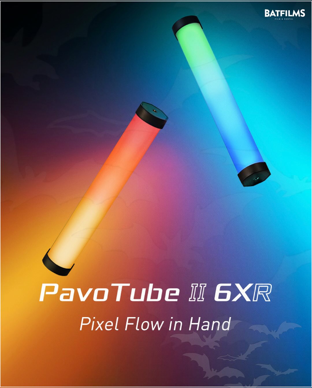 Nanlite Pavotube II 6XR RGB tubes