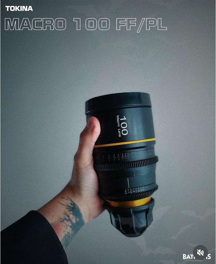 Tokina Macro 100 FF/PL lens
